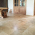 kalksteen, natuursteen vloertegels, beige, terrastegel, romaans verband, legpatroon, module, travertin,